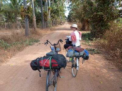 Die "Strassen" waren oft nur wenig befahren.